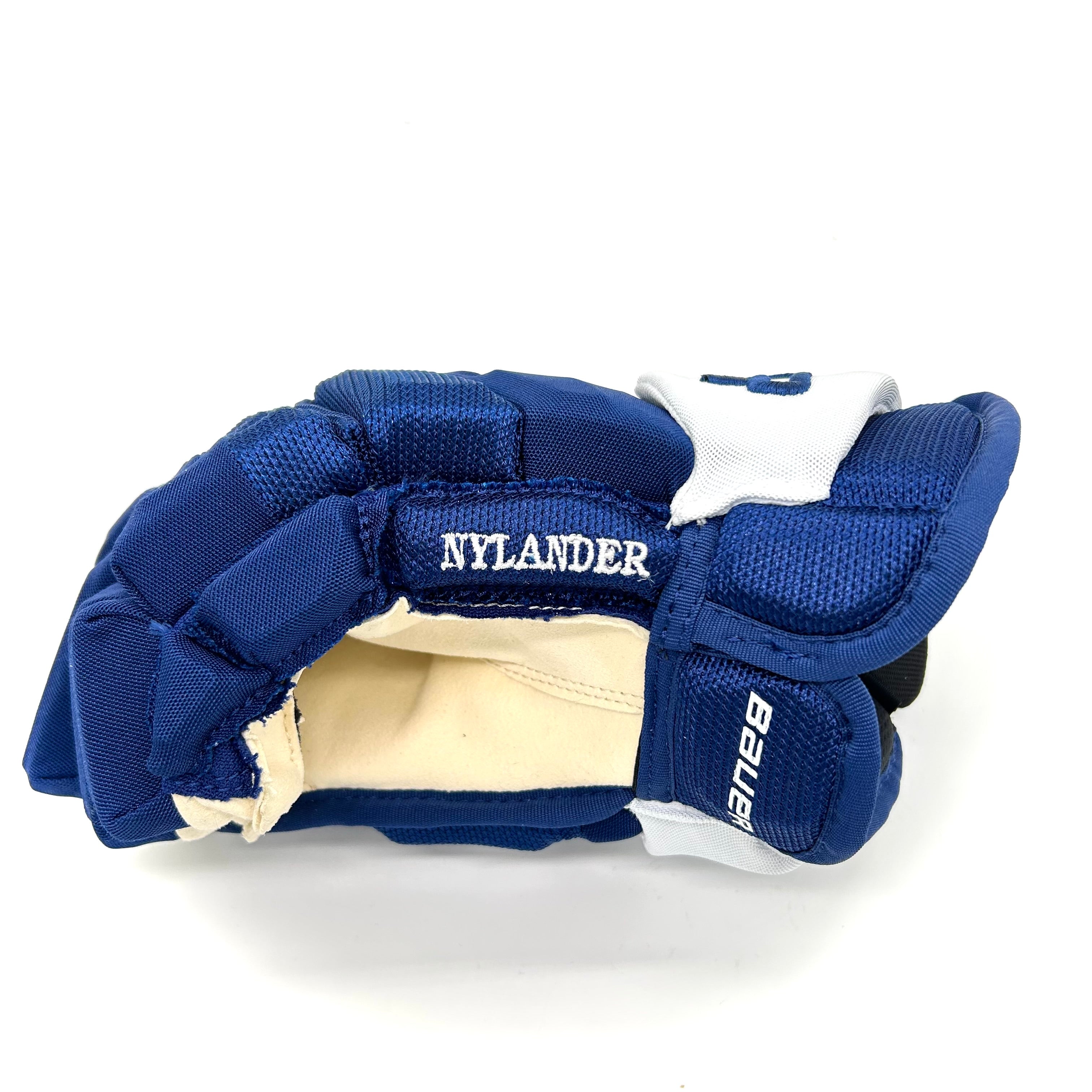 Gant William Nylander NHL Pro Stock - Bauer Supreme 2S Pro (Bleu/Blanc)